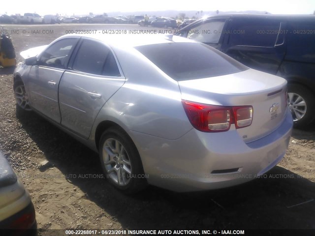1G11C5SL8FF103052 - 2015 CHEVROLET MALIBU 1LT 银色 照片 3