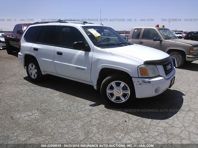 1GKDT13S242180821 - 2004 GMC ENVOY WHITE photo 1