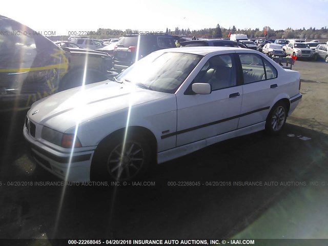 WBACD4329VAV47417 - 1997 BMW 328 I AUTOMATIC WHITE photo 2