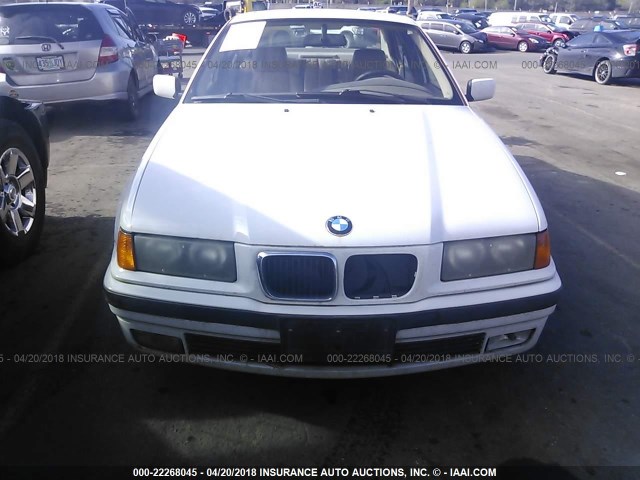 WBACD4329VAV47417 - 1997 BMW 328 I AUTOMATIC WHITE photo 6