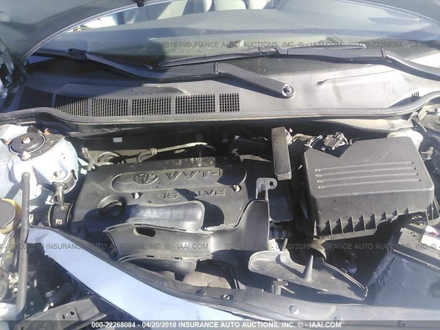 4T1BE46K09U862498 - 2009 TOYOTA CAMRY SE/LE/XLE BLUE photo 10