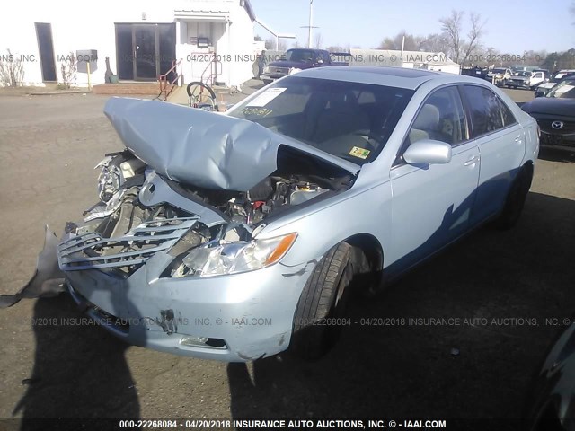 4T1BE46K09U862498 - 2009 TOYOTA CAMRY SE/LE/XLE BLUE photo 2