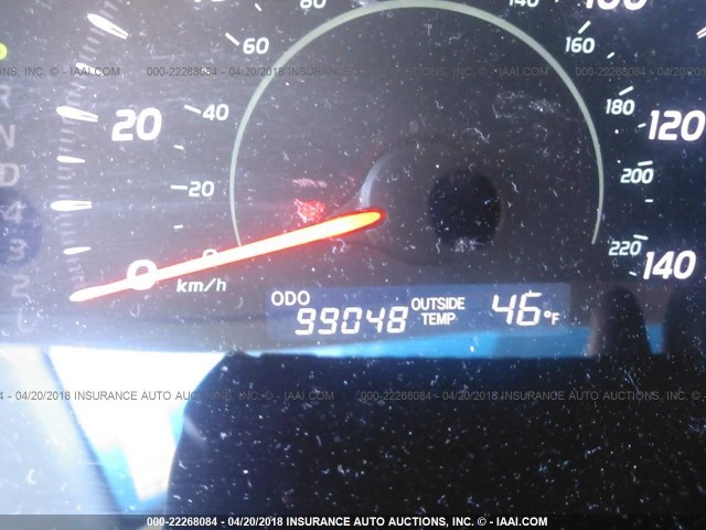 4T1BE46K09U862498 - 2009 TOYOTA CAMRY SE/LE/XLE BLUE photo 7