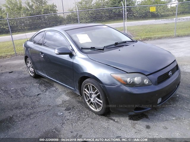 JTKDE3B76A0306371 - 2010 TOYOTA SCION TC BLUE photo 1