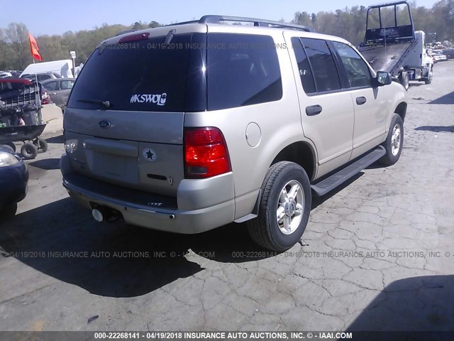 1FMZU73WX4UA02319 - 2004 FORD EXPLORER XLT/XLT SPORT/NBX 金色 照片 4