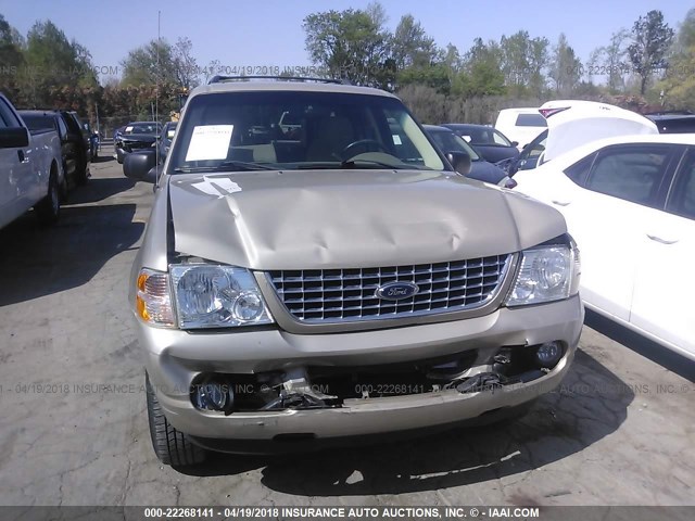 1FMZU73WX4UA02319 - 2004 FORD EXPLORER XLT/XLT SPORT/NBX 金色 照片 6