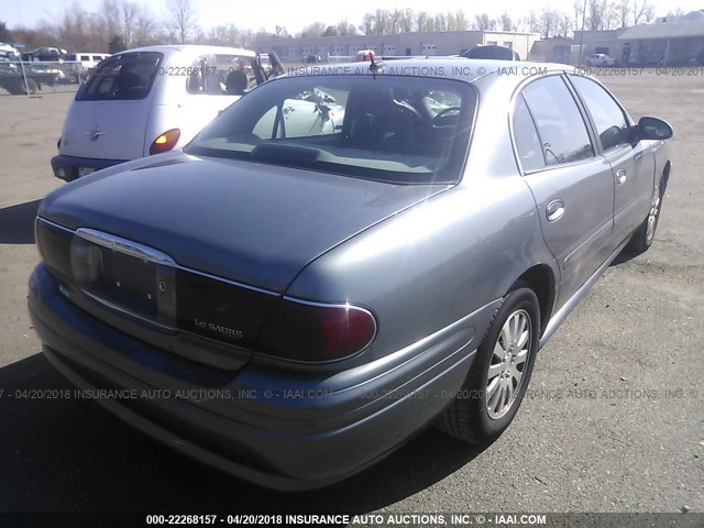 1G4HP54K95U281945 - 2005 BUICK LESABRE CUSTOM GRAY photo 4