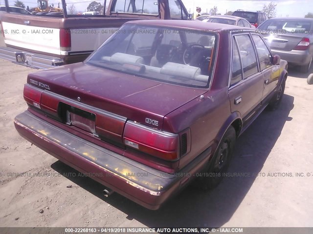 JN1HT21S0KT217266 - 1989 NISSAN STANZA BURGUNDY photo 4