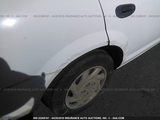 1B3EL36X14N277673 - 2004 DODGE STRATUS SE WHITE photo 6