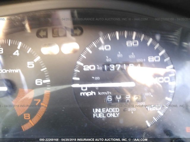 JHMEG1144RS000754 - 1994 HONDA CIVIC DEL SOL S BLUE photo 7