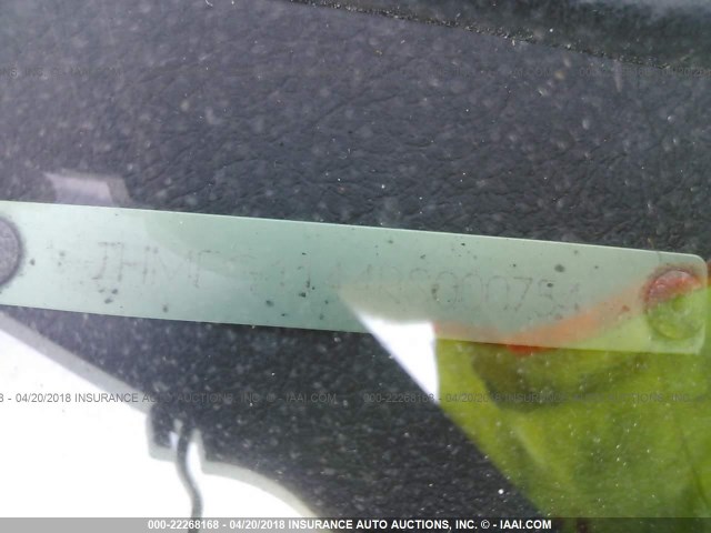 JHMEG1144RS000754 - 1994 HONDA CIVIC DEL SOL S BLUE photo 9