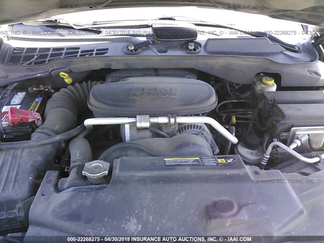 1A8HW58T89F705824 - 2009 CHRYSLER ASPEN LIMITED BLACK photo 10