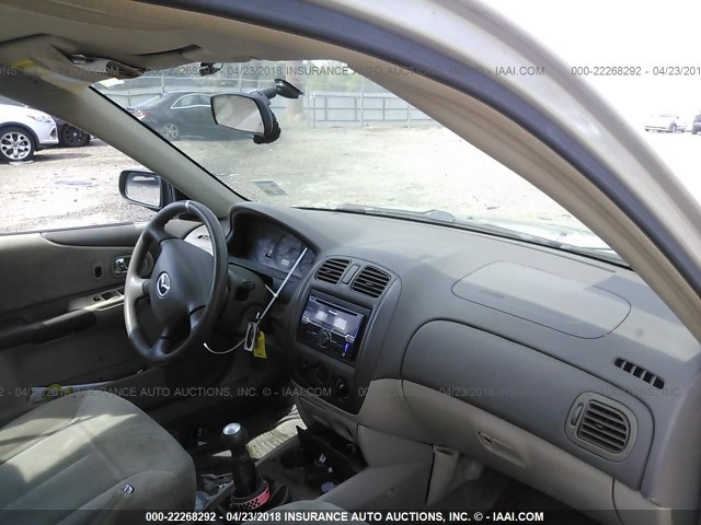 JM1BJ225910435353 - 2001 MAZDA PROTEGE LX/ES 金色 照片 5