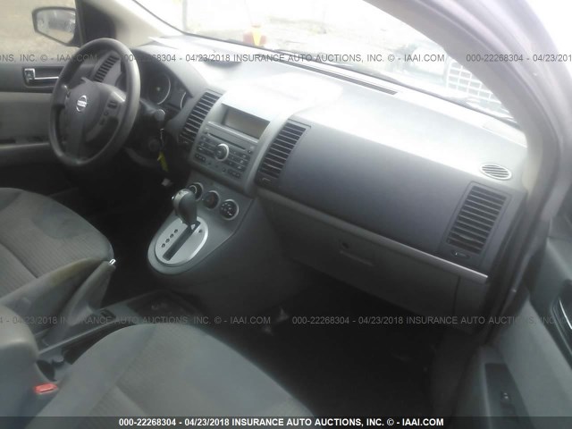 3N1AB61E08L645731 - 2008 NISSAN SENTRA 2.0/2.0S/2.0SL SILVER photo 5