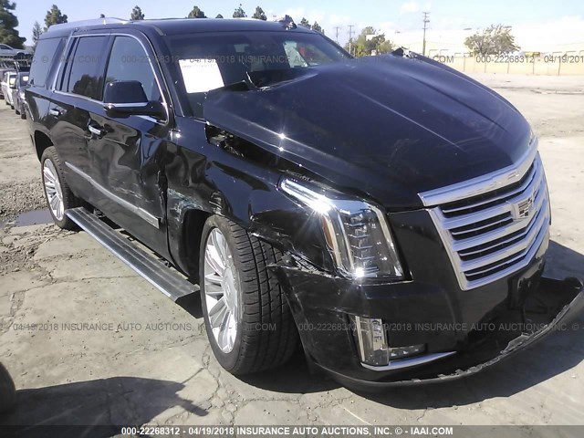 1GYS4DKJ4GR255826 - 2016 CADILLAC ESCALADE PLATINUM BLACK photo 1