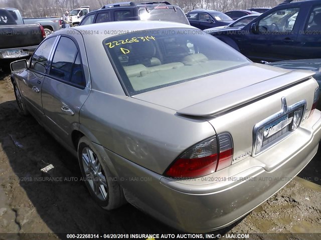 1LNHM87A95Y662846 - 2005 LINCOLN LS 棕色 照片 3