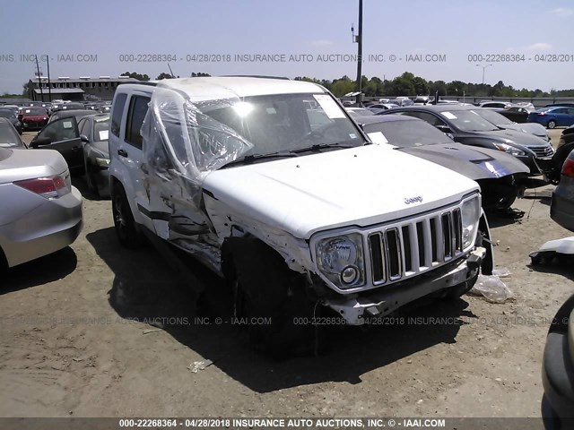 1J4PP2GK1BW595108 - 2011 JEEP LIBERTY SPORT WHITE photo 6