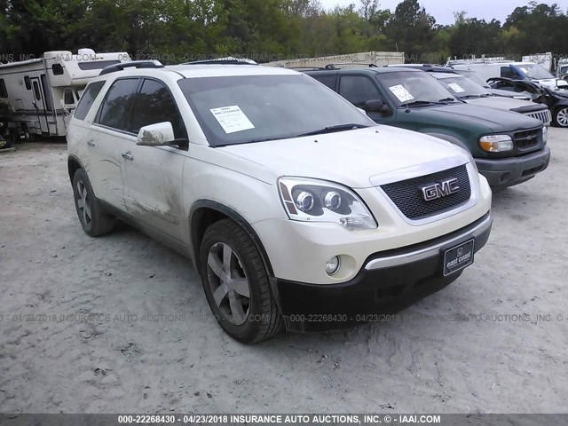 1GKER23DX9J101466 - 2009 GMC ACADIA SLT-1 Blanc photo 1