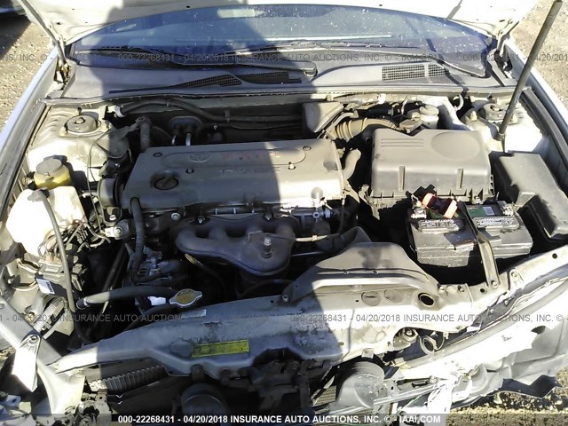 4T1BE32K36U713451 - 2006 TOYOTA CAMRY LE/XLE/SE SILVER photo 10