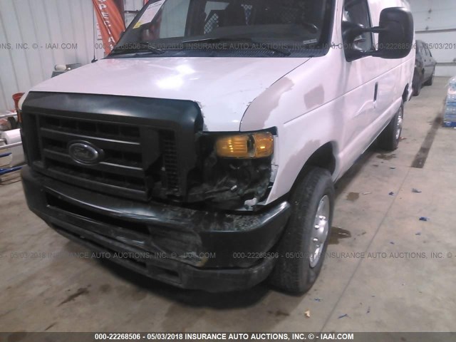 1FTSS3EL7DDA70150 - 2013 FORD ECONOLINE E350 SUPER DUTY VAN BLUE photo 6