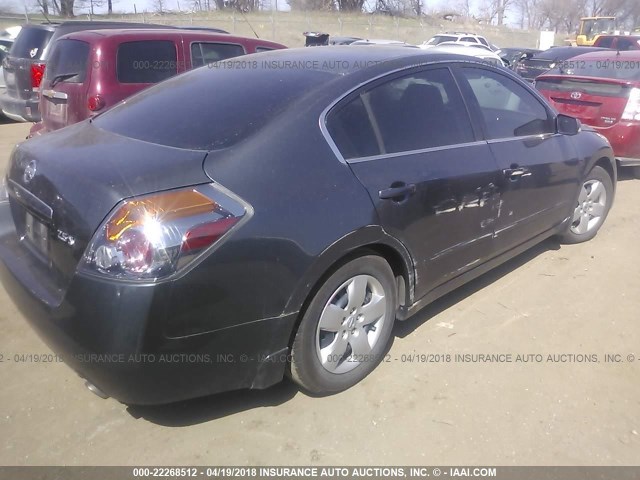 1N4AL21E37C133335 - 2007 NISSAN ALTIMA 2.5/2.5S GRAY photo 4