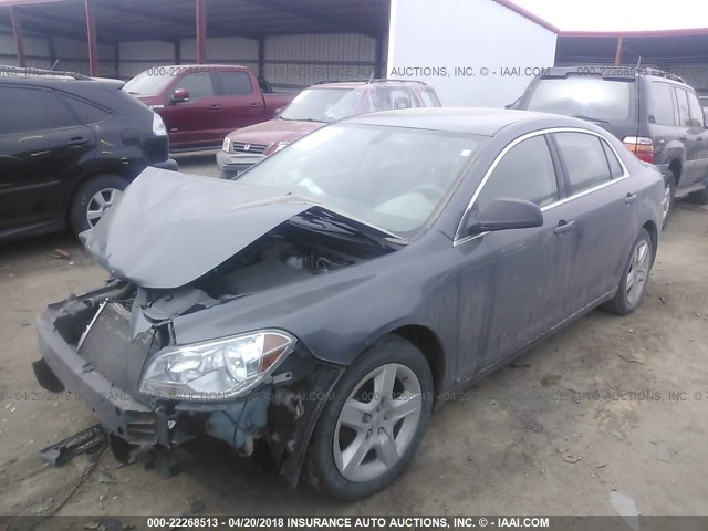 1G1ZG57B19F213145 - 2009 CHEVROLET MALIBU LS 灰色 照片 2