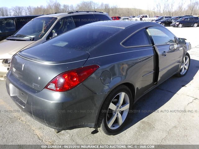 1G2ZM151764131676 - 2006 PONTIAC G6 GTP BLACK photo 4