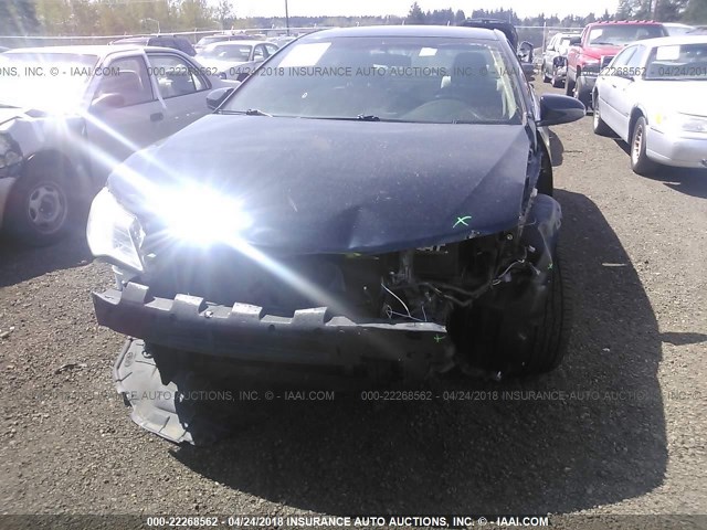 4T4BF1FK2CR223676 - 2012 TOYOTA CAMRY SE/LE/XLE Dark Blue photo 6