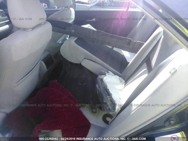 4T4BF1FK2CR223676 - 2012 TOYOTA CAMRY SE/LE/XLE Dark Blue photo 8