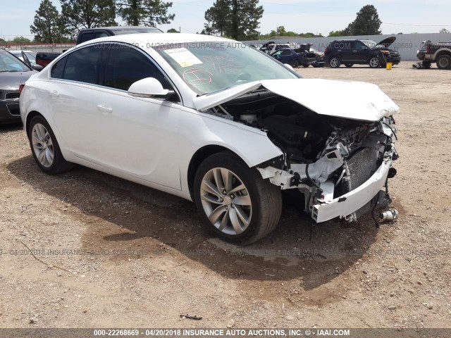 2G4GK5EX8G9208957 - 2016 BUICK REGAL WHITE photo 1