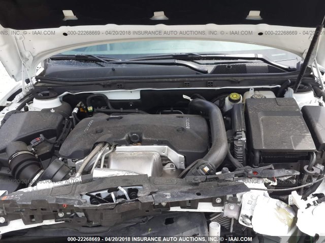 2G4GK5EX8G9208957 - 2016 BUICK REGAL WHITE photo 10