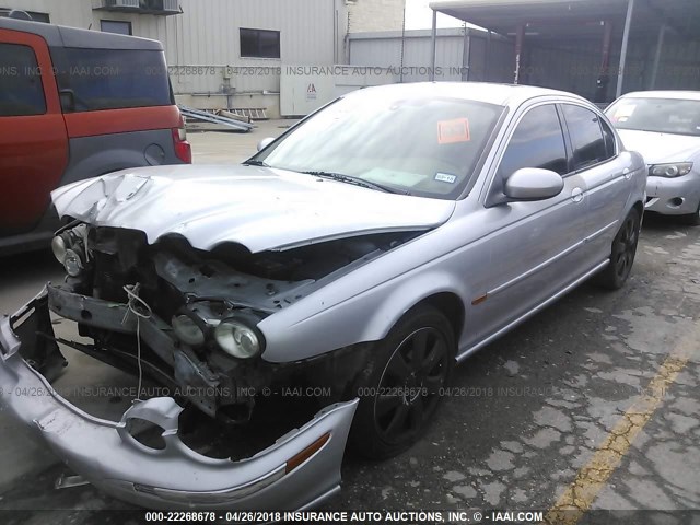 SAJEA51C94WD79712 - 2004 JAGUAR X-TYPE 3.0 SILVER photo 2