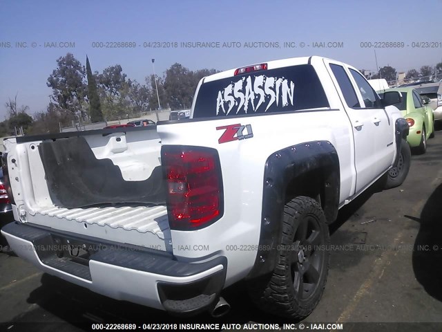 1GCRCREH3EZ206725 - 2014 CHEVROLET SILVERADO C1500 LT WHITE photo 4