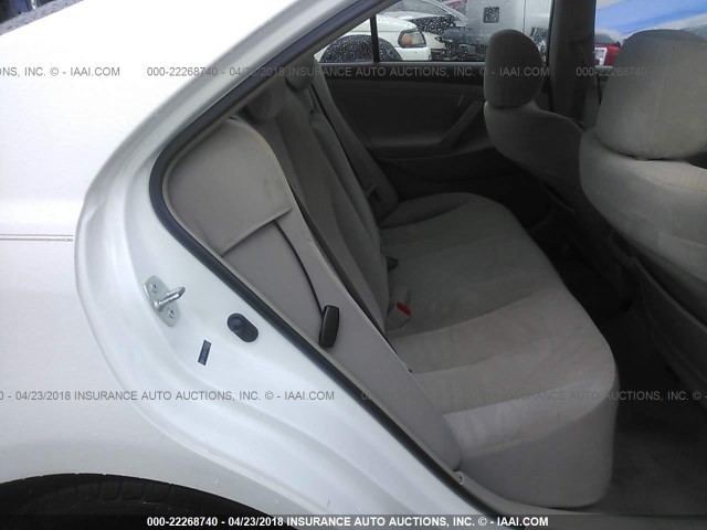 4T1BK46K17U555332 - 2007 TOYOTA CAMRY NEW GENERAT LE/XLE/SE WHITE photo 8