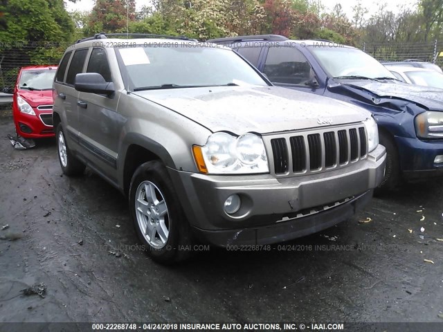 1J4GS48K75C526096 - 2005 JEEP GRAND CHEROKEE LAREDO/COLUMBIA/FREEDOM 棕色 照片 1