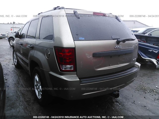 1J4GS48K75C526096 - 2005 JEEP GRAND CHEROKEE LAREDO/COLUMBIA/FREEDOM 棕色 照片 3