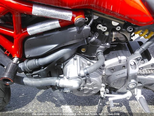 ZDMMACLS3JB001425 - 2018 DUCATI   Червен снимка 10