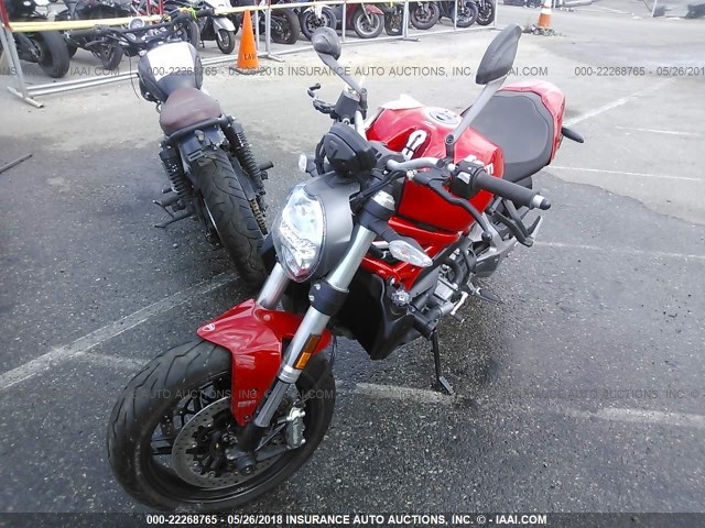 ZDMMACLS3JB001425 - 2018 DUCATI   Червен снимка 2