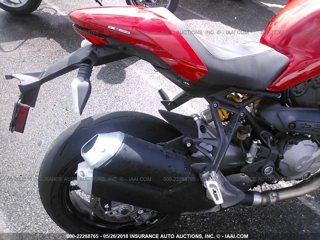 ZDMMACLS3JB001425 - 2018 DUCATI   Червен снимка 8
