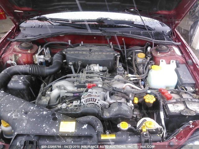 4S3BH675247618486 - 2004 SUBARU LEGACY OUTBACK AWP 橙色 照片 10