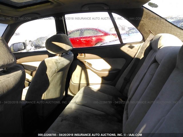 4T1BG12K6TU813876 - 1996 TOYOTA CAMRY DX/LE/XLE ოქროსფერი ფოტო 8