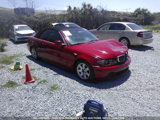 WBABW53464PL43456 - 2004 BMW 330 CI RED photo 1