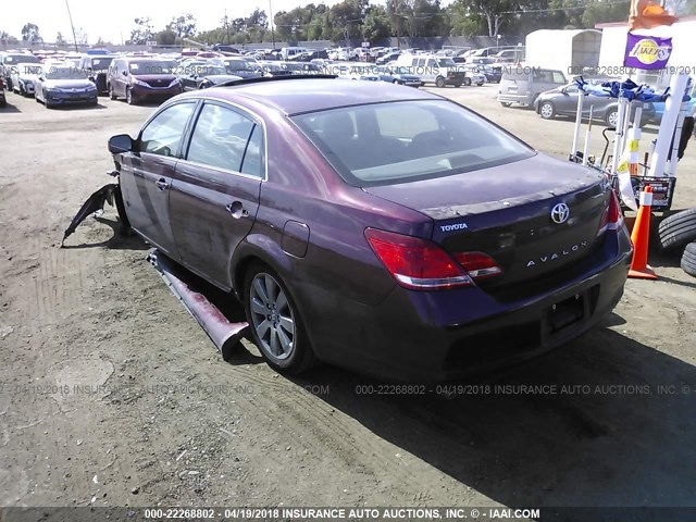 4T1BK36BX7U171267 - 2007 TOYOTA AVALON XL/XLS/TOURING/LIMITED MAROON photo 3