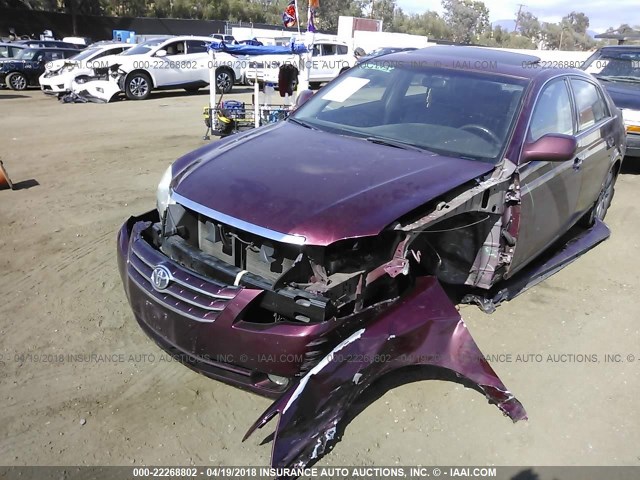 4T1BK36BX7U171267 - 2007 TOYOTA AVALON XL/XLS/TOURING/LIMITED MAROON photo 6