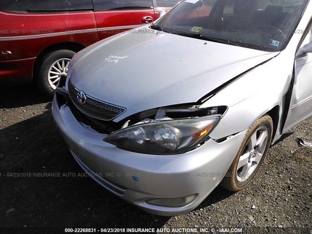 4T1BE32K52U549601 - 2002 TOYOTA CAMRY LE/XLE/SE GRAY photo 6