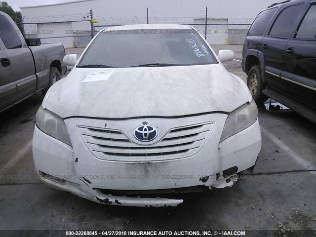 4T1BE46KX9U856305 - 2009 TOYOTA CAMRY SE/LE/XLE WHITE photo 6