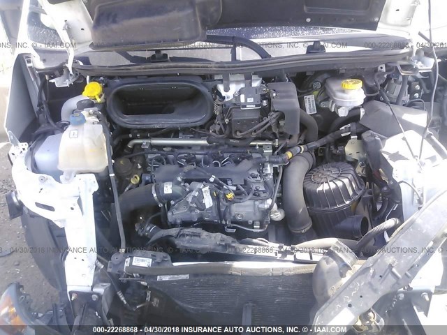 3C6TRVCD5GE117810 - 2016 RAM PROMASTER 2500 2500 HIGH WHITE photo 10