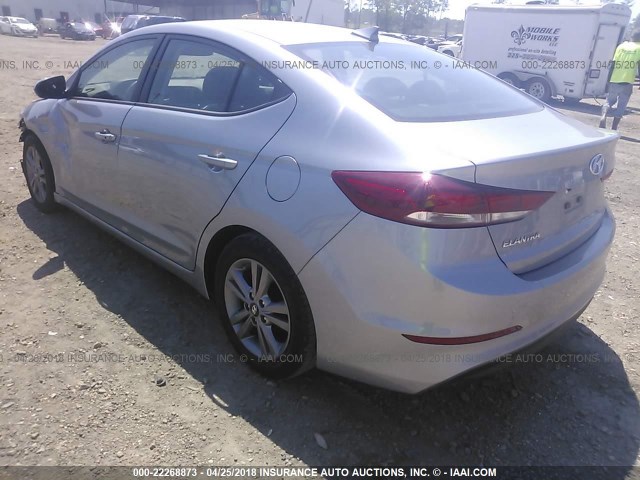 5NPD84LF7HH169769 - 2017 HYUNDAI ELANTRA SE/VALUE/LIMITED GRAY photo 3