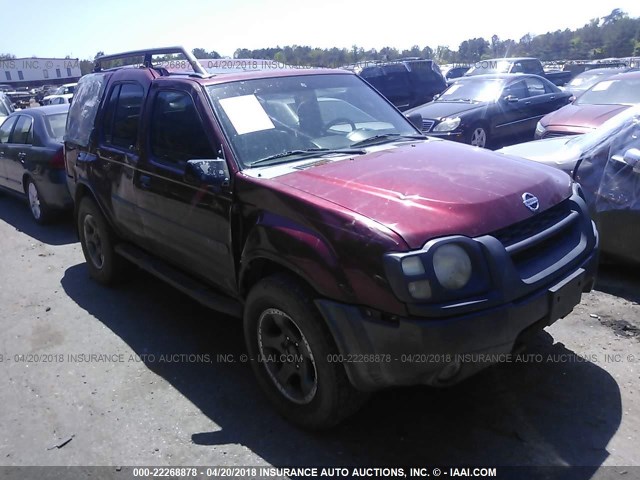 5N1ED28T44C655119 - 2004 NISSAN XTERRA XE/SE MAROON photo 1