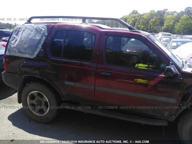 5N1ED28T44C655119 - 2004 NISSAN XTERRA XE/SE MAROON photo 6